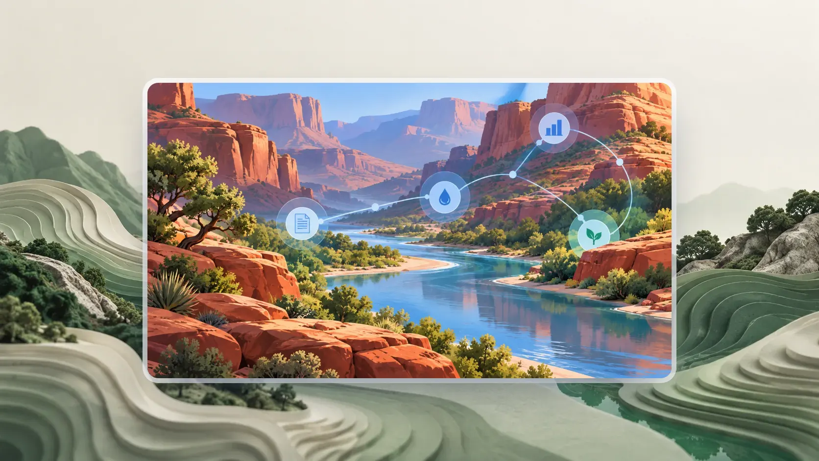 McKinsey Solve: original editorial illustration